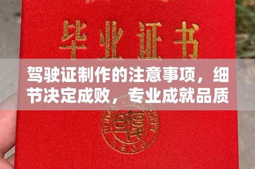 富蕴驾驶证制作的注意事项，细节决定成败，专业成就品质